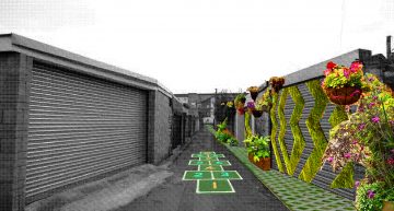 Cardiff Lanes Transformed Into Safe, Green Child Friendly Spaces