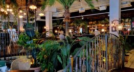 Floral Display: Lunch At The Botanist, Cardiff